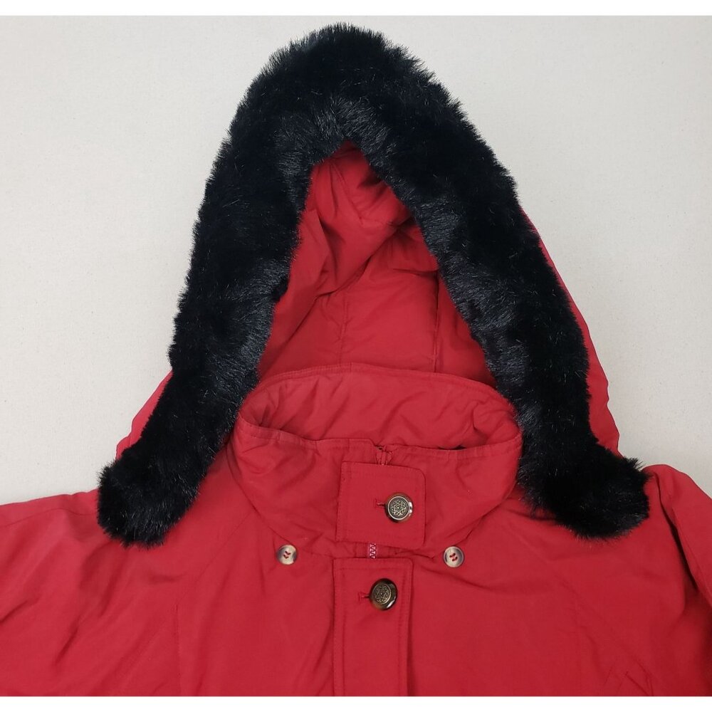 Norm Thompson Women's Quilted Down Hooded Heavy Coat Sz XL NEW WITH TAGS!!! - Picture 2 of 10